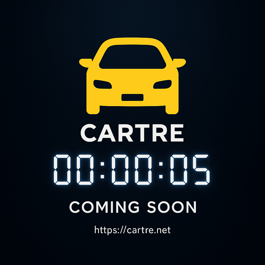 🚗 Coming Soon: CARTRE – A New Marketplace for Buying and Selling Used Cars Directly